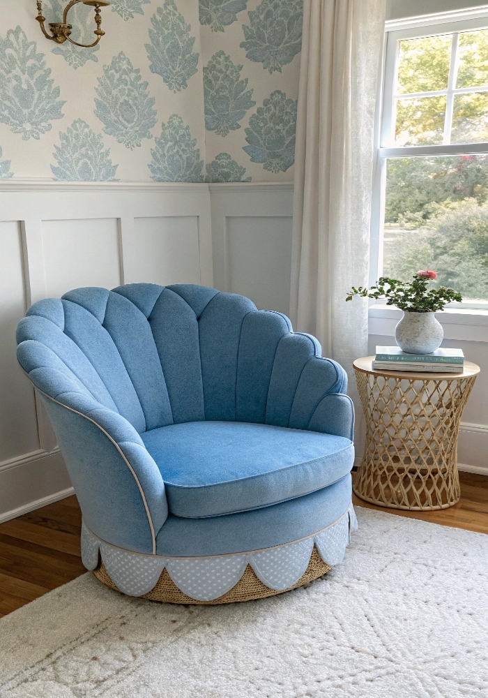 14 Unique Blue Whimsical Living Room Designs to Copy