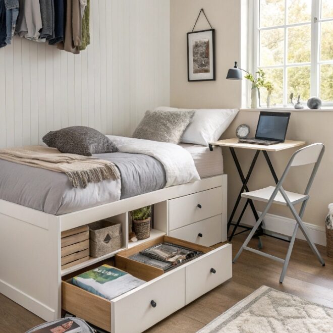 14 Genius Small Bedroom Hacks You Need to Try