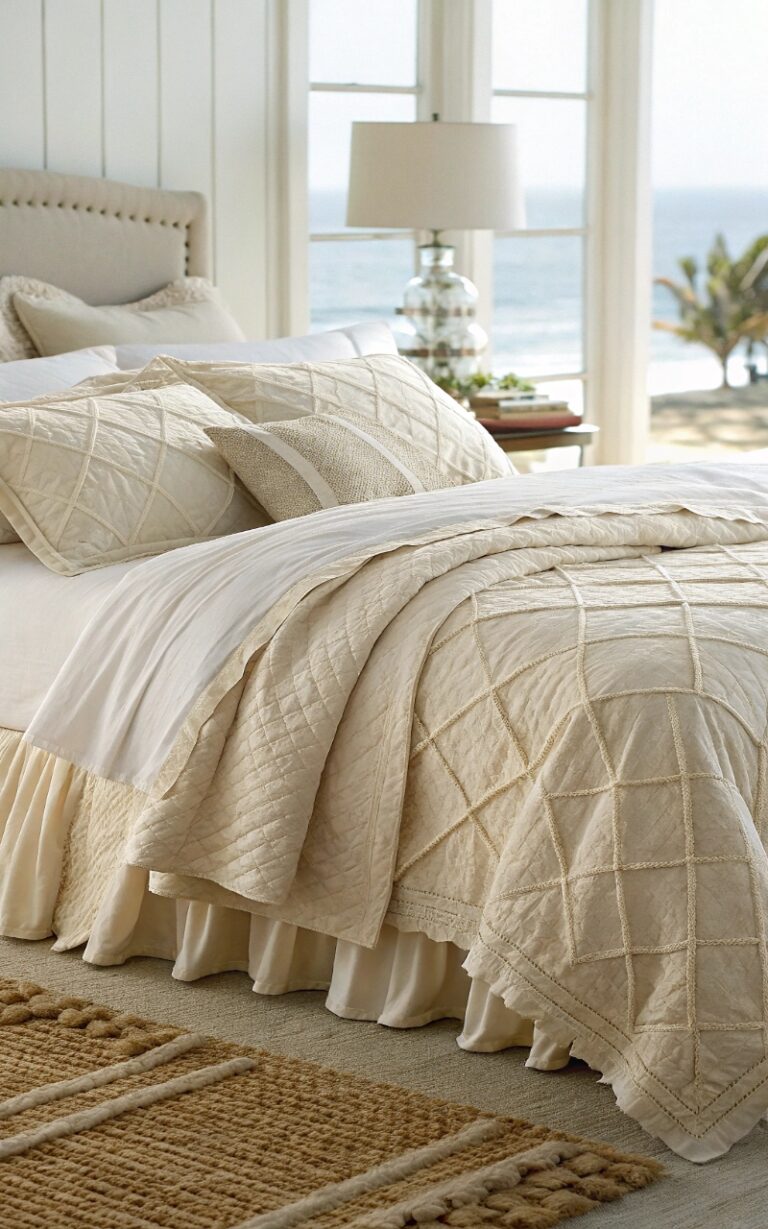 14 Soft Beachy Bedding Ideas for a Relaxing Vibe