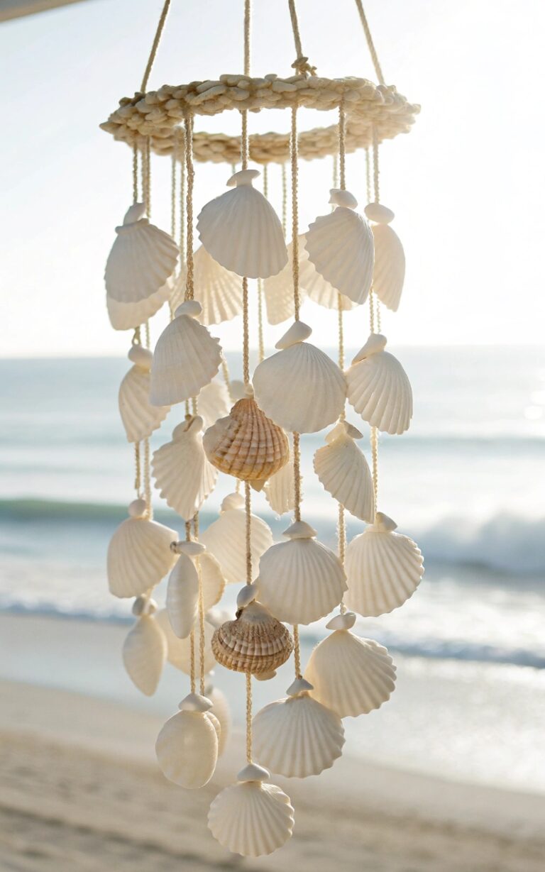 15 Creative Seashell Wind Chime Ideas for Beach Decor