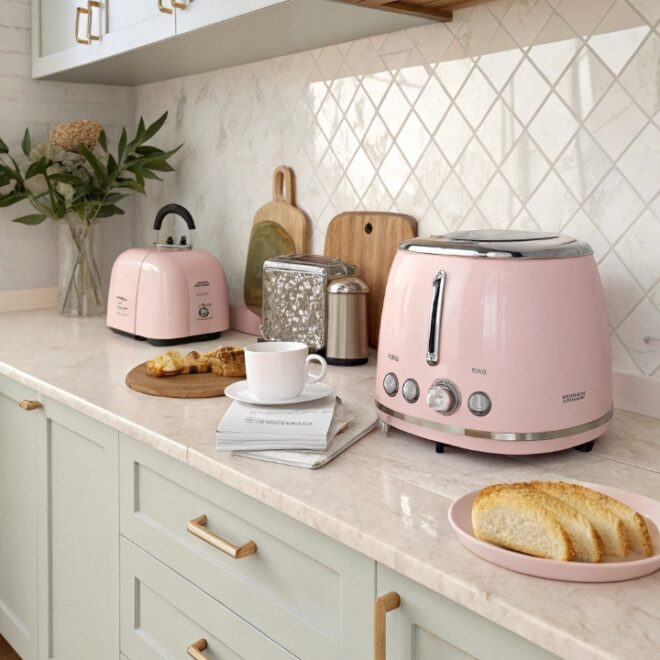 14 Aesthetic Pink Kitchen Ideas With Soft Feminine Touches