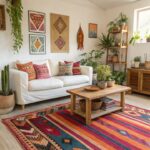 14 Beautiful Boho Rugs For Living Rooms You’ll Want To Copy