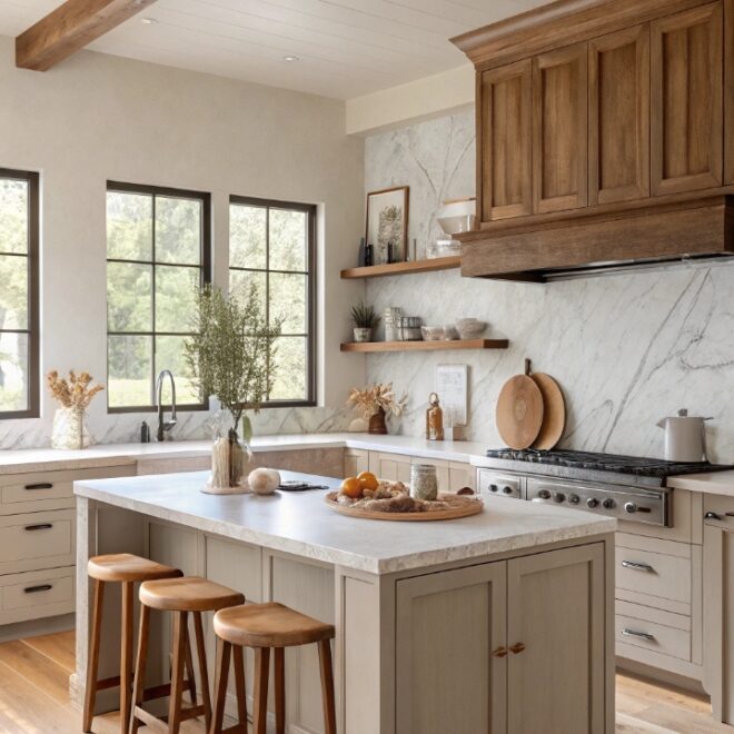 17 Cozy Greige Kitchen Decor Ideas with Neutral Tones