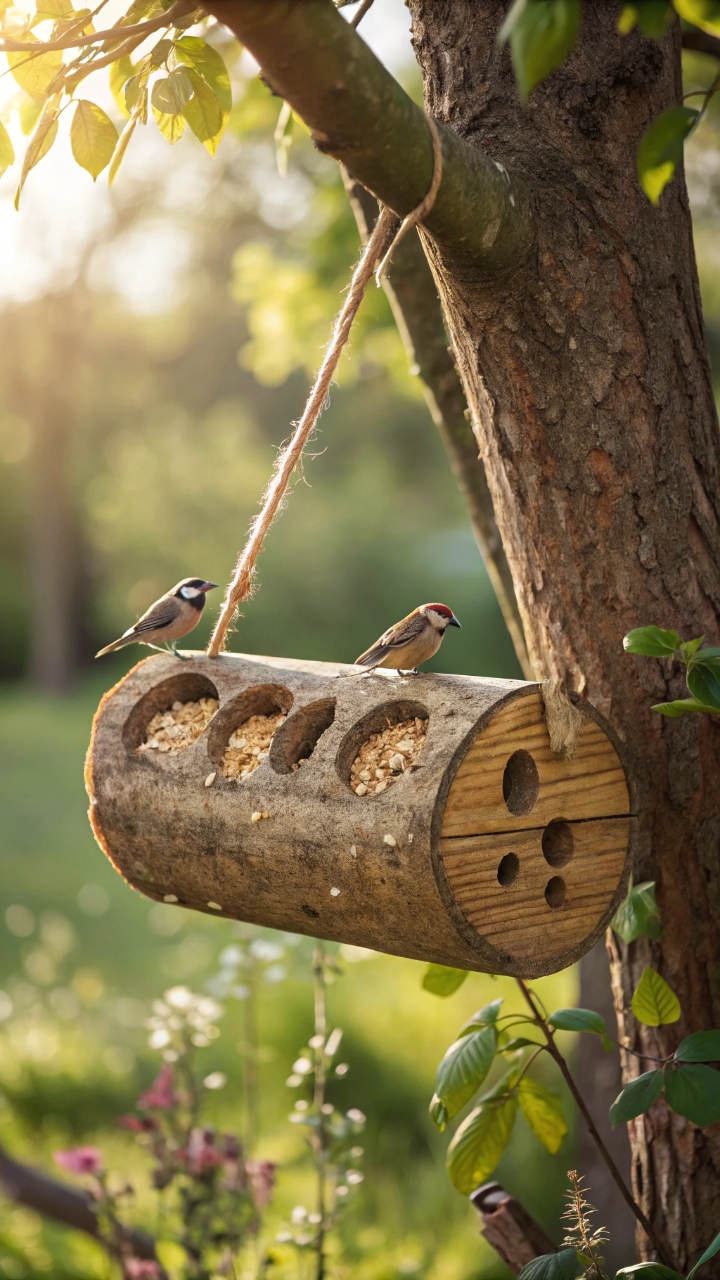 16 Cute DIY Bird Feeder Ideas for Backyard Birds