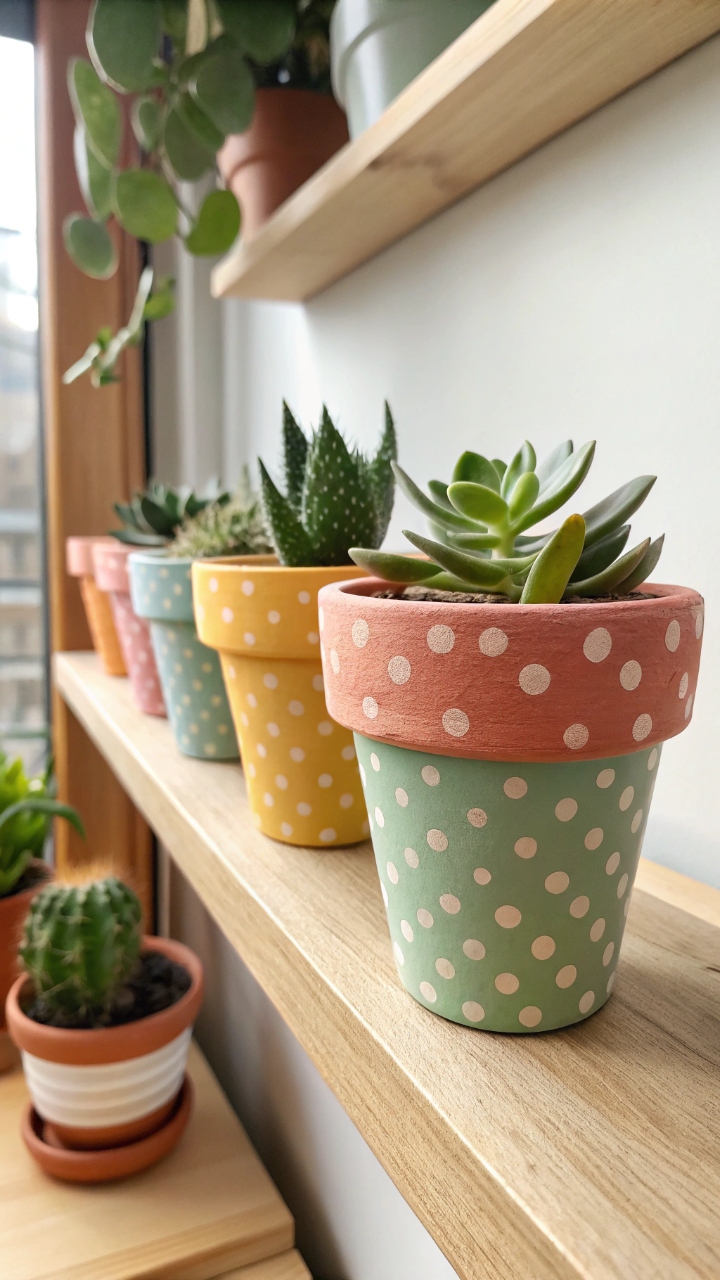 15 Hand Painted Flower Pot Ideas That Look So Cute