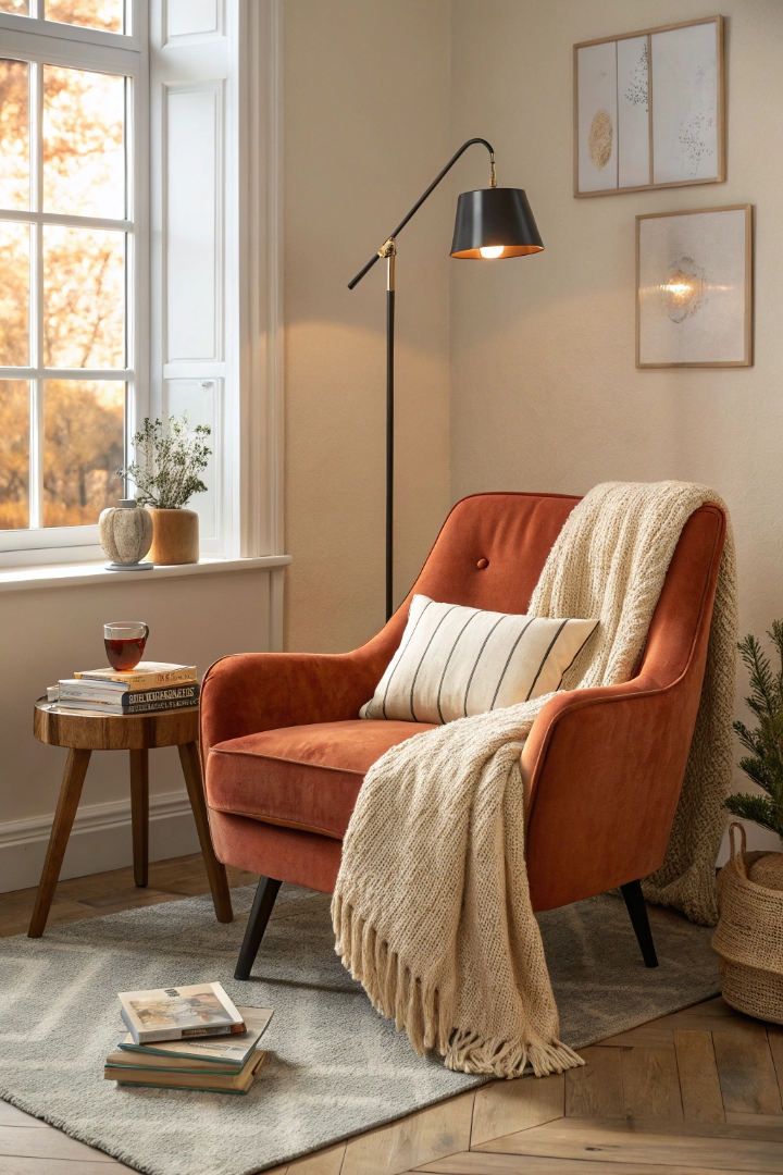 16 Cozy Orange Living Room Decor Ideas Full Of Personality