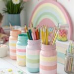 15 Painted Glass Jar Ideas That Look Cute And Creative