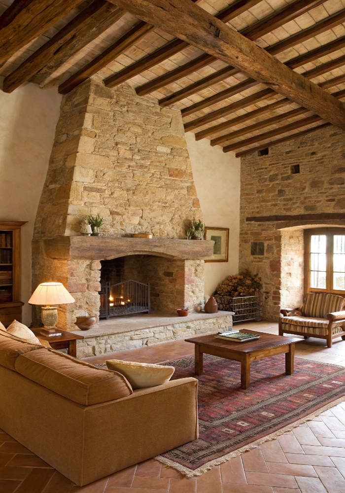 15 Rustic Tuscan Living Room Ideas for Cozy Homes