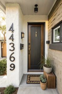 14 Beautiful Small Front Entryway Ideas For Better Curb Appeal