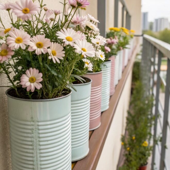 16 Small Space Flower Container Gardening Ideas That Shine