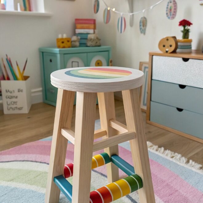 15 Stool Painting Ideas That Add Color And Charm To Any Room