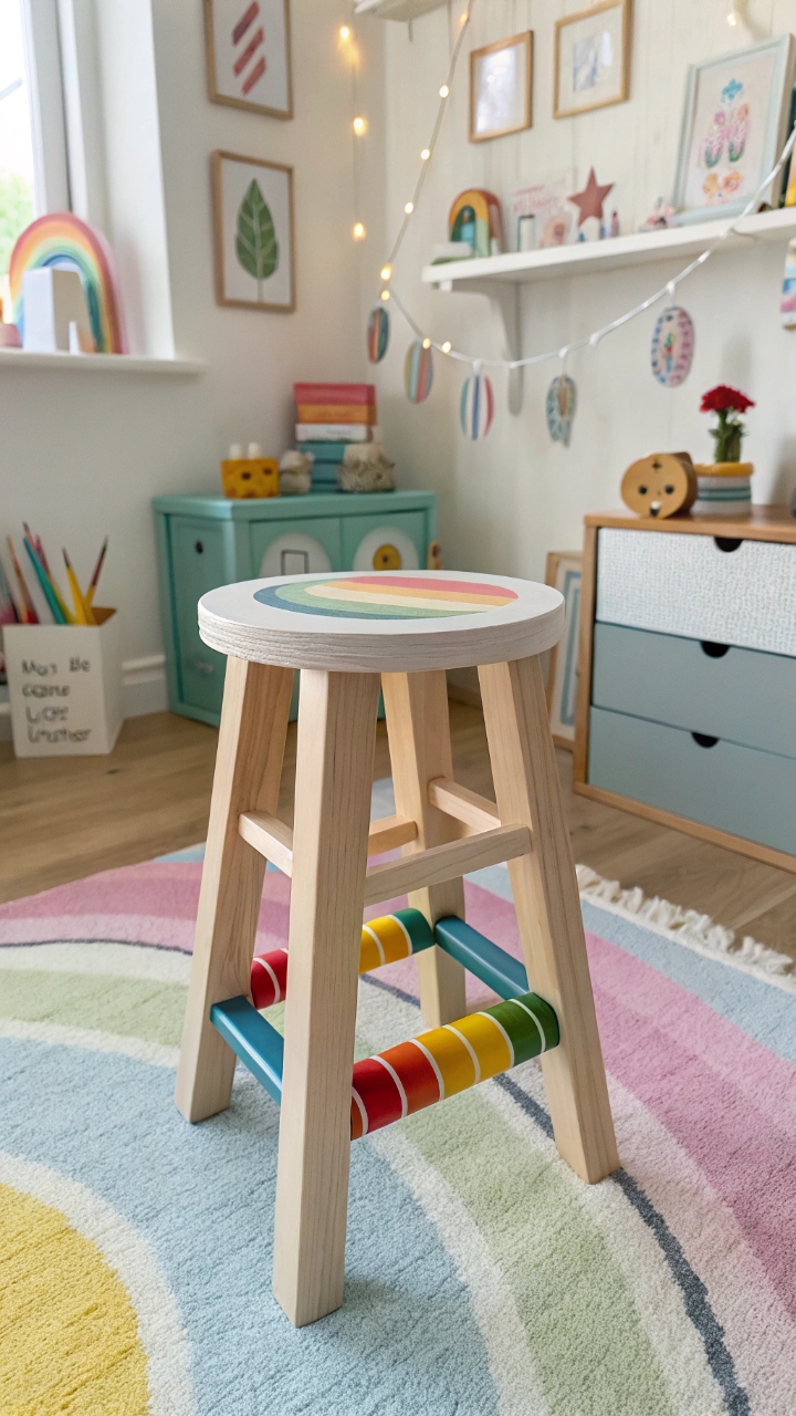 15 Stool Painting Ideas That Add Color And Charm To Any Room
