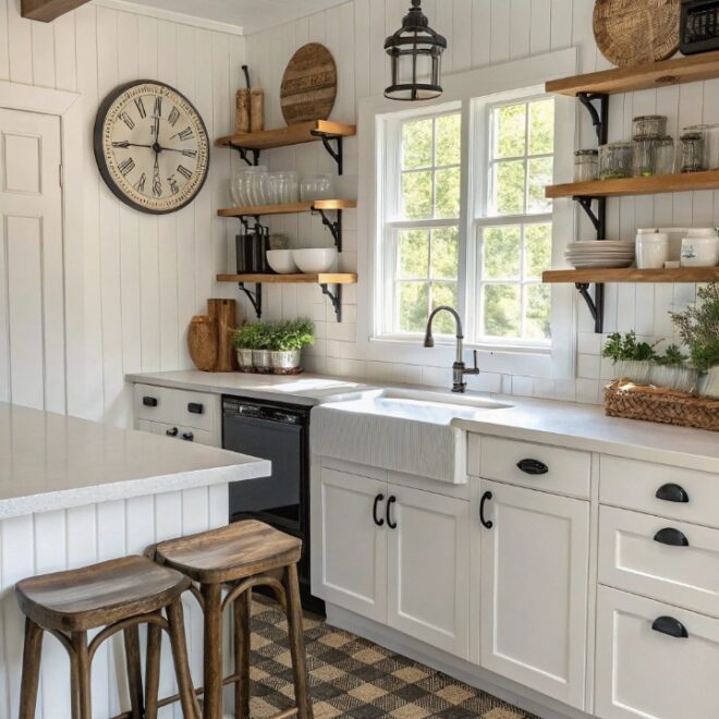 14 Rustic Vintage Kitchen Designs for Cozy Homes